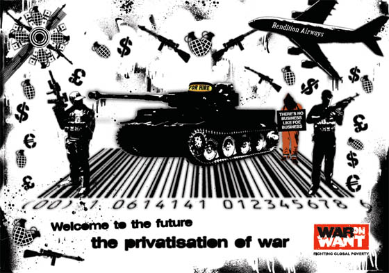 Advert: 10-15 Extras needed for Stop the privatisation of war campaign