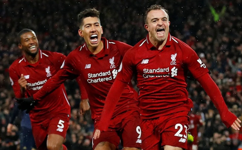 Liverpool fans to Shaqiri: “Thank you, you’re a legend already”