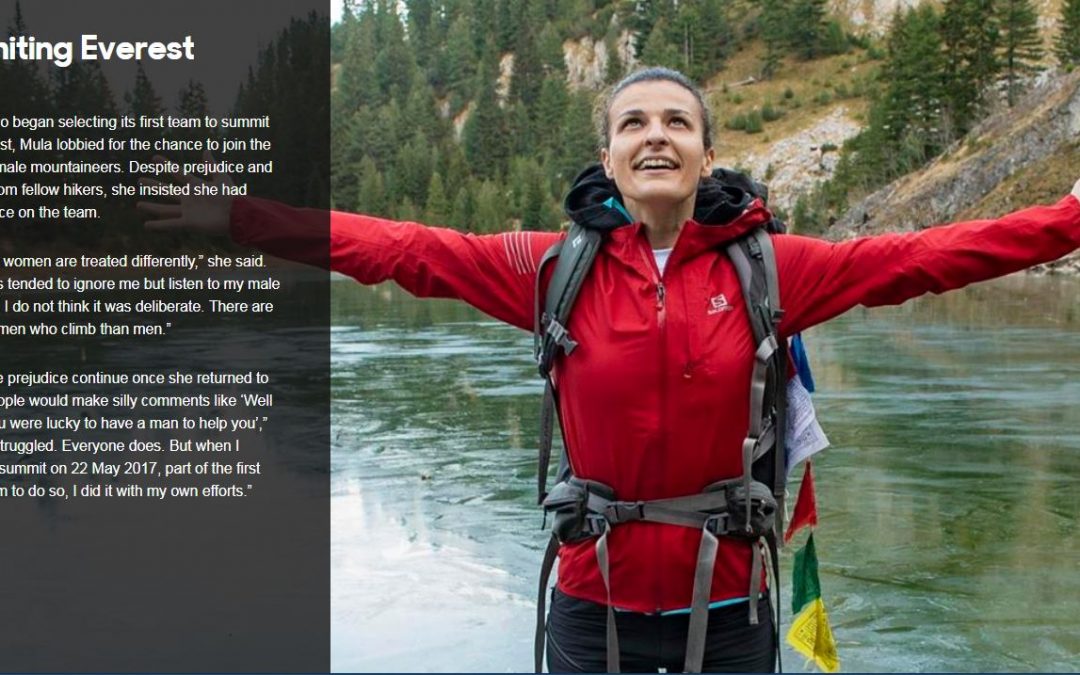 BBC: The Kosovar woman who conquered Everest