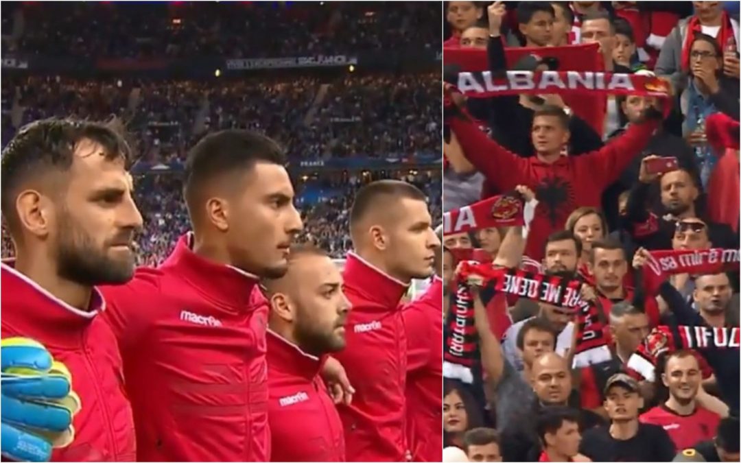 Euro 2020 qualifier: A WRONG national anthem played for Albania and Eight Czech fans arrested over plans to fly DRONE in Kosovo