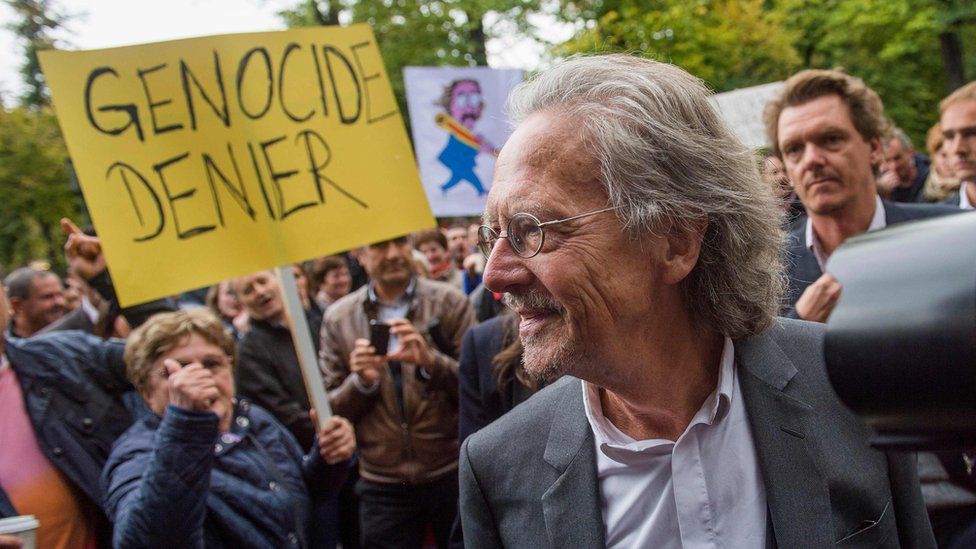 Nobel for literature given to a Serbian war crimes apologist