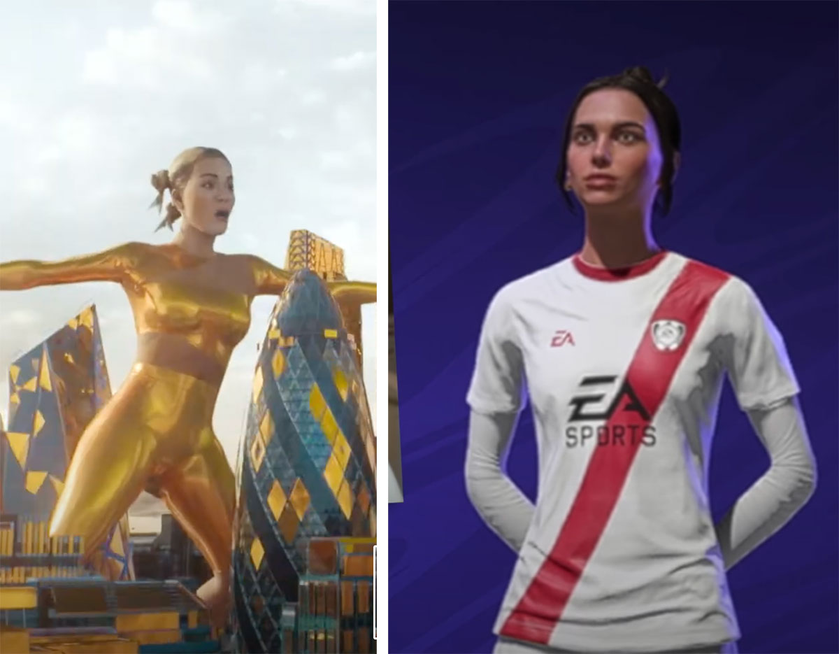 Videos: Rita Ora and Dua Lipa avatars appear in 3D augmented and virtual reality