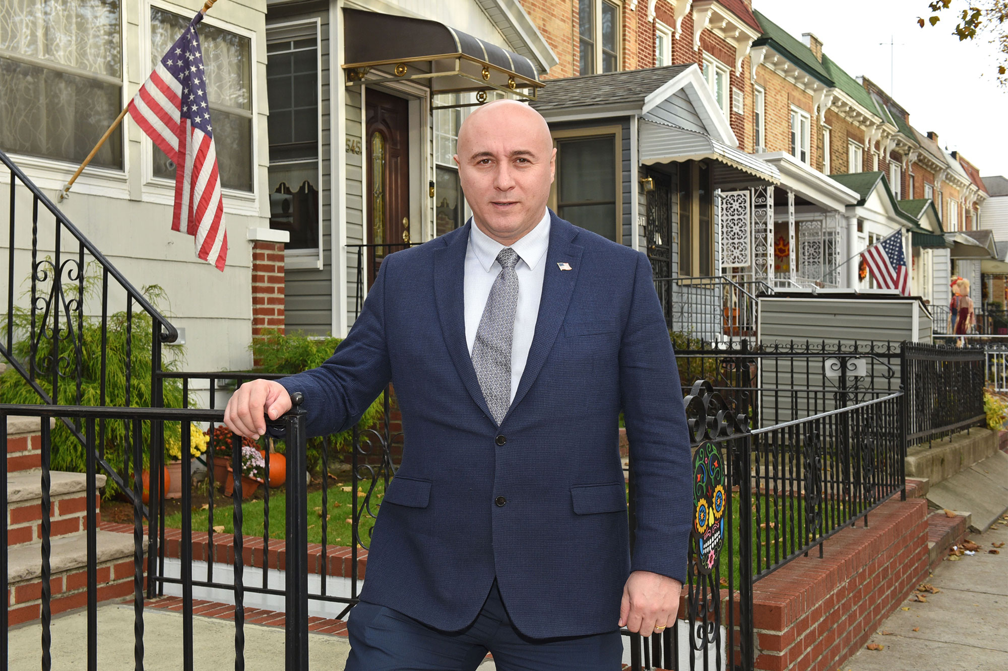 Aleksander Mici, an Albanian immigrant who fled repressive communism is seeking to oust veteran New York Senator